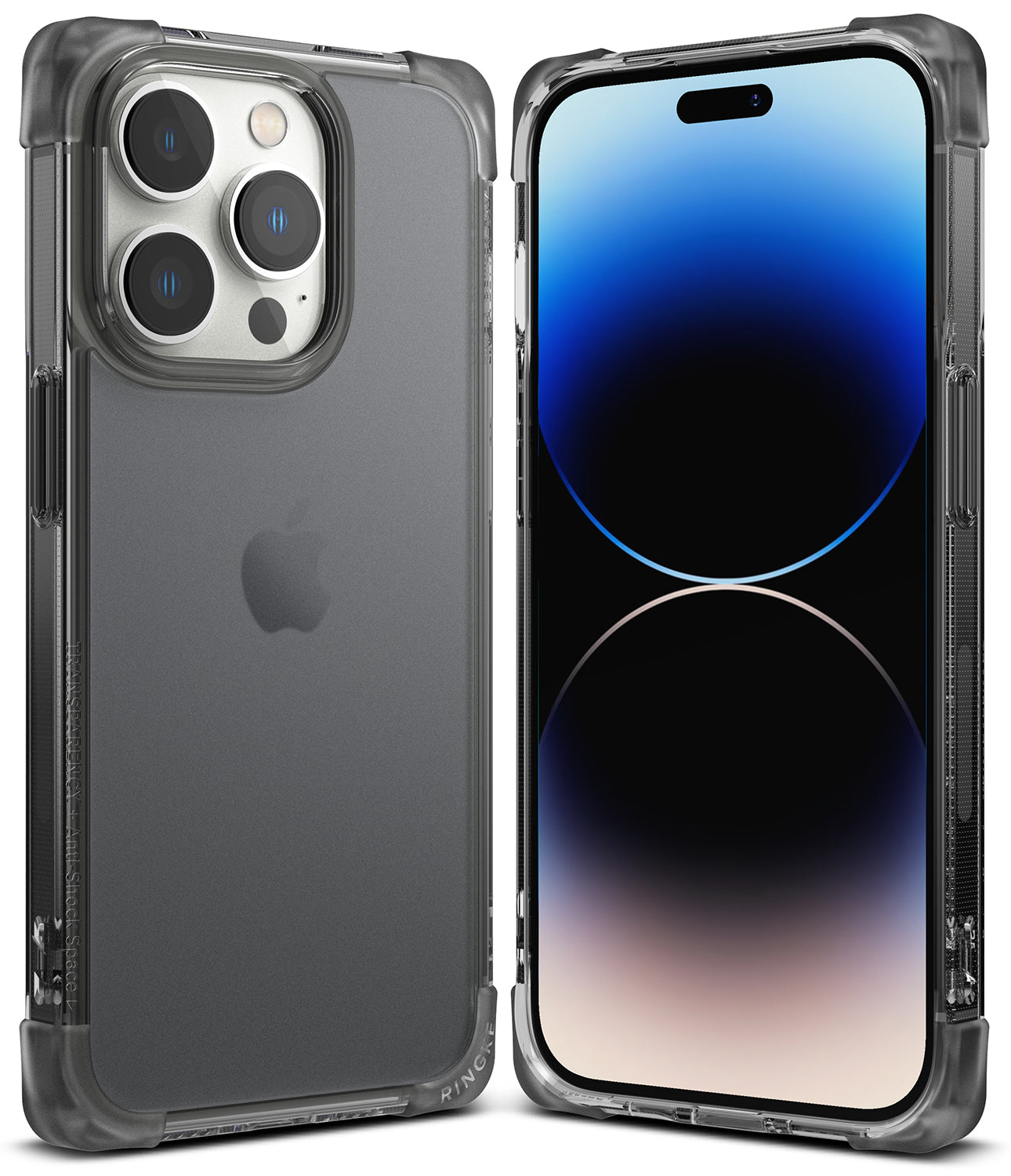 iPhone 14 Pro Case | Fusion Bumper Series | Matte Smoke Black