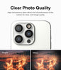 Apple iPhone 14 Pro / 14 Pro Max | Invisible Defender Camera Protector Glass| 2 Pack