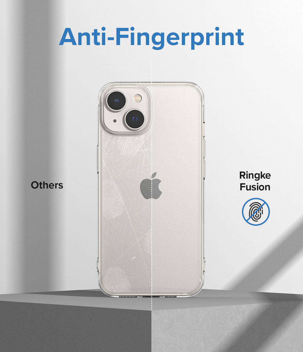 Apple iPhone 14 Plus Case Cover | Fusion Series | Matte Smoke Black