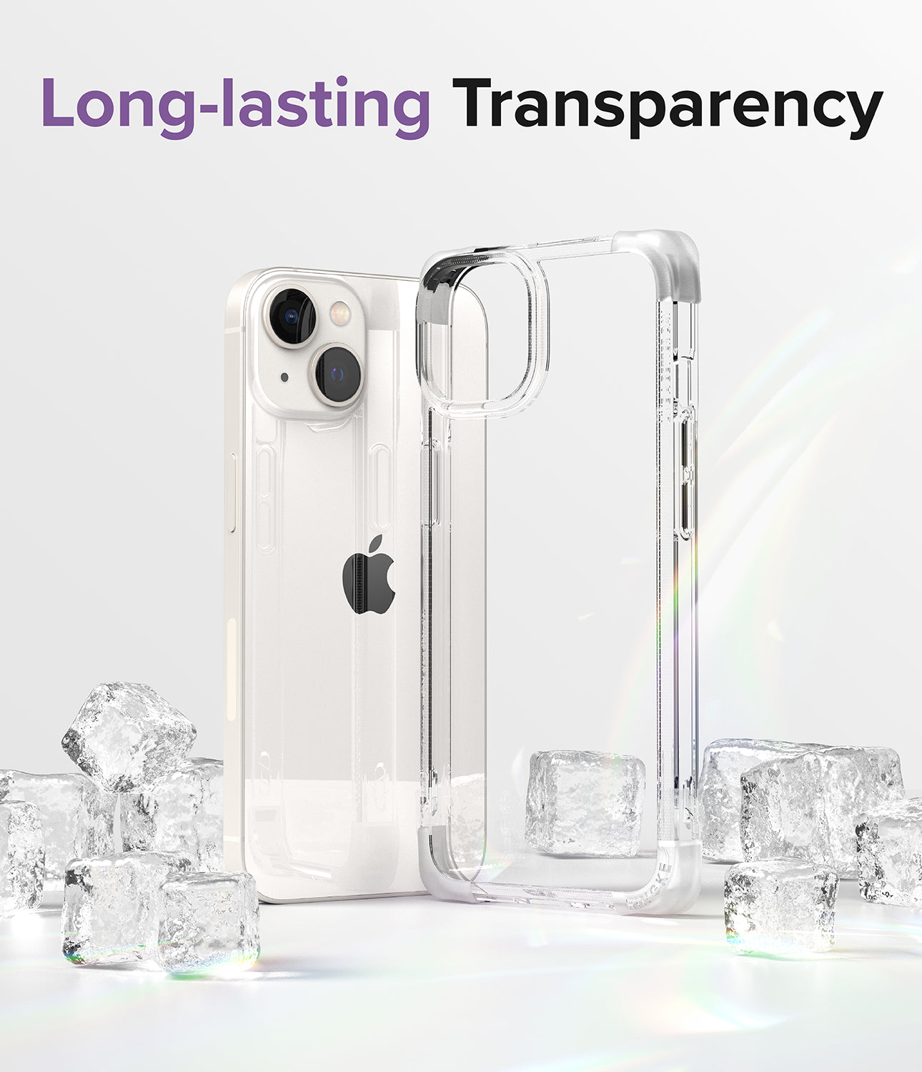 Apple iPhone 14 Plus Case Cover| Fusion Bumper Series| Clear