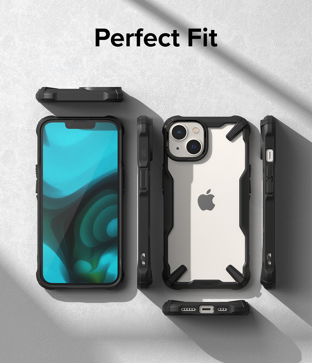 Apple iPhone 14 Plus Case Cover| Fusion-X Series| Black
