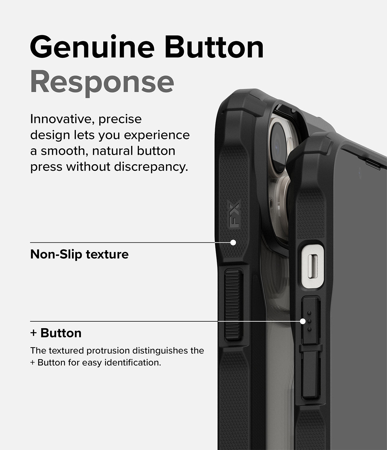 Apple iPhone 14 Plus Case Cover| Fusion-X Series| Black