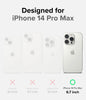 Apple iPhone 14 Pro Max Case Cover| Fusion-X Series| Black