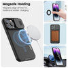 iPhone 15 Pro Max Case Cover | Camshield Pro Magnetic Series | Black