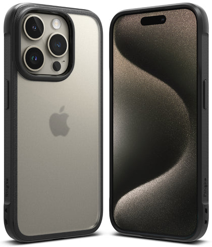 iPhone 15 Pro Max Case Cover| Fusion Bold Series | Matte Black