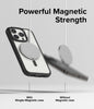 Ringke - iPhone 15 Pro Max Case Cover | Fusion Bold Magnetic Series | Matte Black