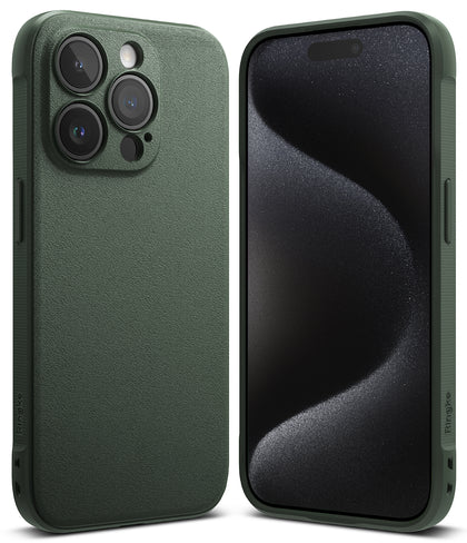 iPhone 15 Pro Max Case Cover| Onyx Series | Dark Green