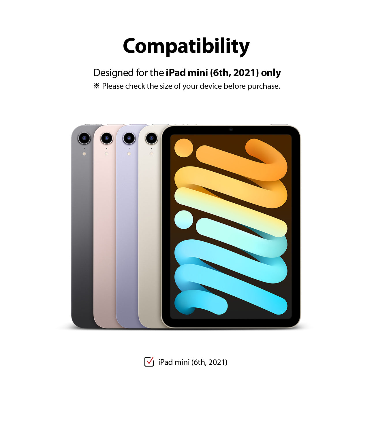 iPad Mini 6th 2021 Screen Protector| Full Cover Tempered Glass