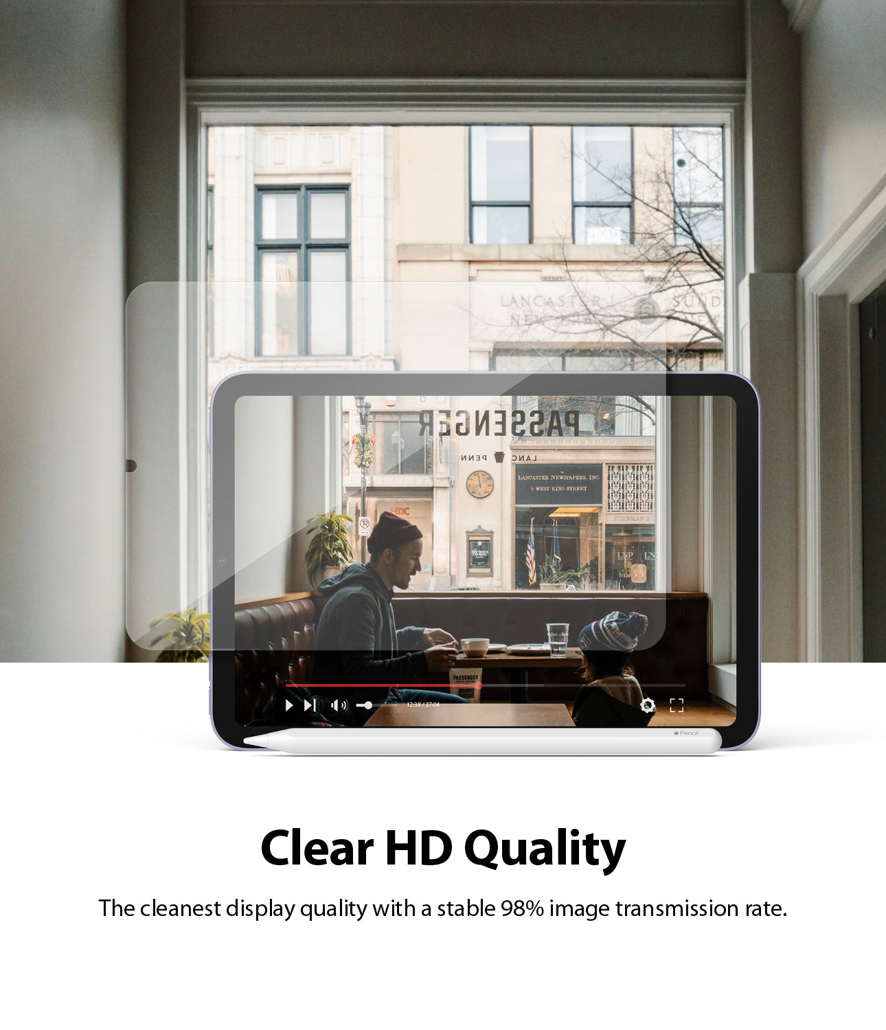 iPad Mini 6th 2021 Screen Protector| Full Cover Tempered Glass