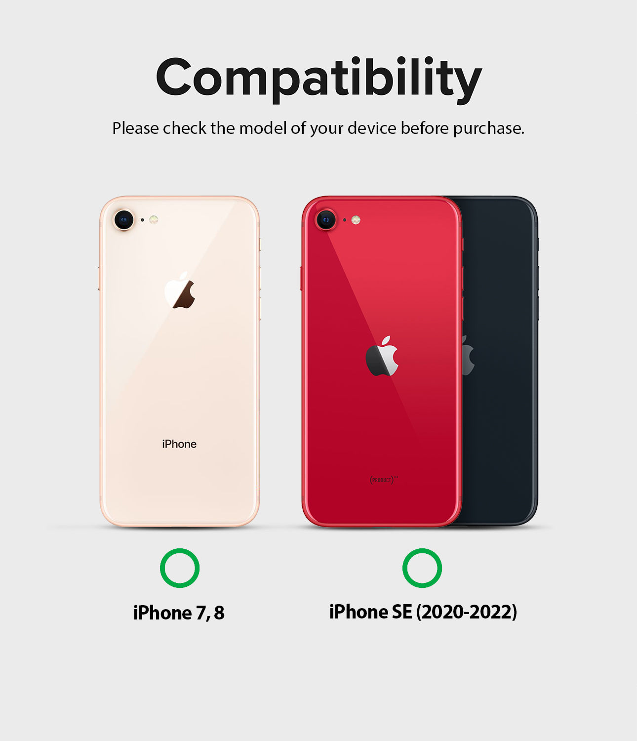 Apple iPhone SE (3rd / 2nd generation) / 8 / 7 Case Cover| Onyx Series| Navy