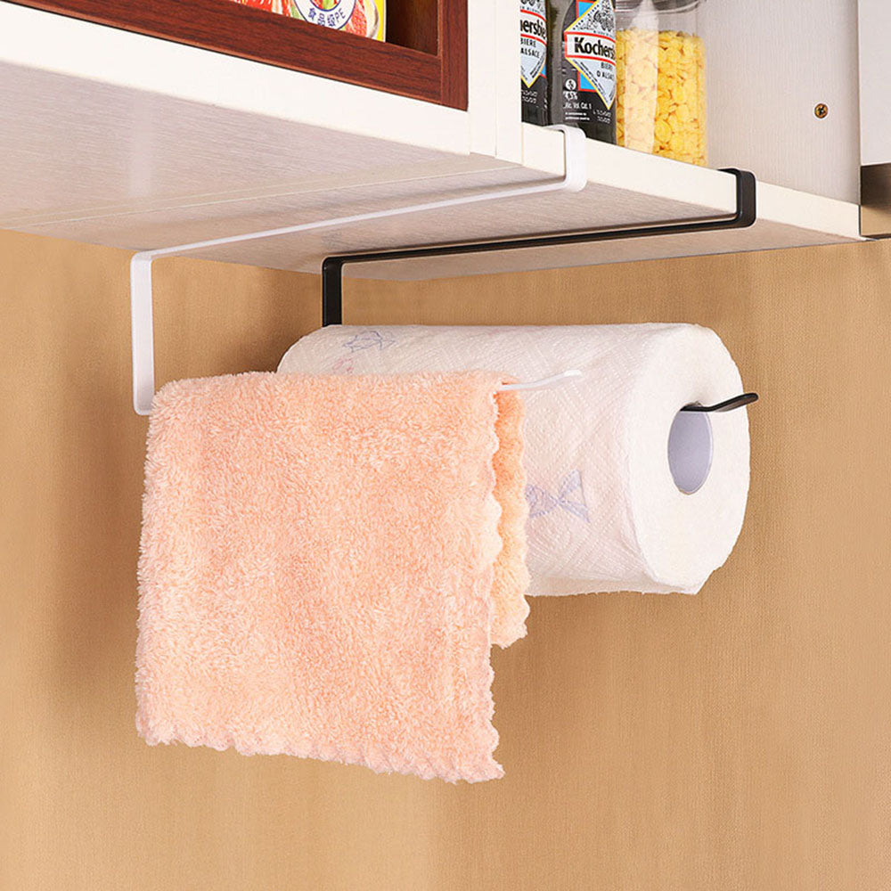 Shop O Ozone Kitchen Tissue Holder Hanging Roll Tissue Dispenser Storage Rack White clik2buy