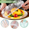 Disposable Elastic Food Storage Covers| Kitchen Wrap Seal Caps (200 Pieces)