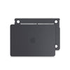 Frost Matte Rubberized Hard Case For MacBook Air 13.6 inch Case 2024 2022 Release M3 A3113 A2681 M2 with Liquid Retina Display Touch ID, Black