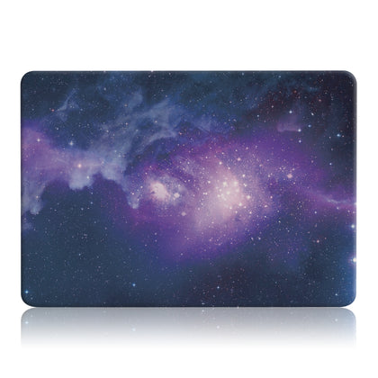 Macbook Hard Case For MacBook Air 13.6 inch Case 2024 2022 Release M3 A3113 A2681 M2 with Liquid Retina Display Touch ID, Plastic Pattern Shell Protective Cover- Galaxy