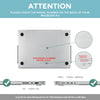 Matte Case Compatible for MacBook Pro 14 inch Case 2023 2022 2021 Release M3 A2918 A2992 M2 A2779 M1 A2442 Pro Max Chip -Black