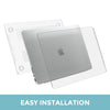 Crystal Clear Case For MacBook Pro 14 inch Case 2023 2022 2021 Release M3 A2918 A2992 M2 A2779 M1 A2442 Pro Max Chip - Clear