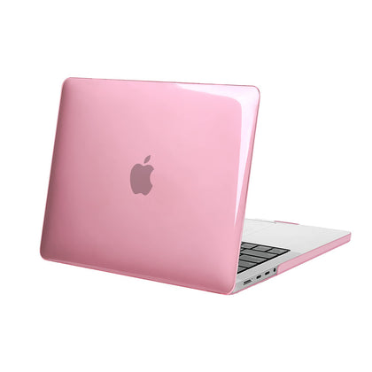 Crystal Clear Case | MacBook Pro 14 inch Case 2023 2022 2021 Release M3 A2918 A2992 M2 A2779 M1 A2442 Pro Max Chip |Pink