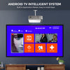 Android Projector |3500 Lumens/Screen Size upto 120 inch| Native Res 720P|Bluetooth Wifi Projectors