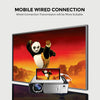 Wifi Projector |3500 Lumens/Screen Size upto 120 inch| Native Res 1280x720P| Wireless Screen Mirroring Video Projector