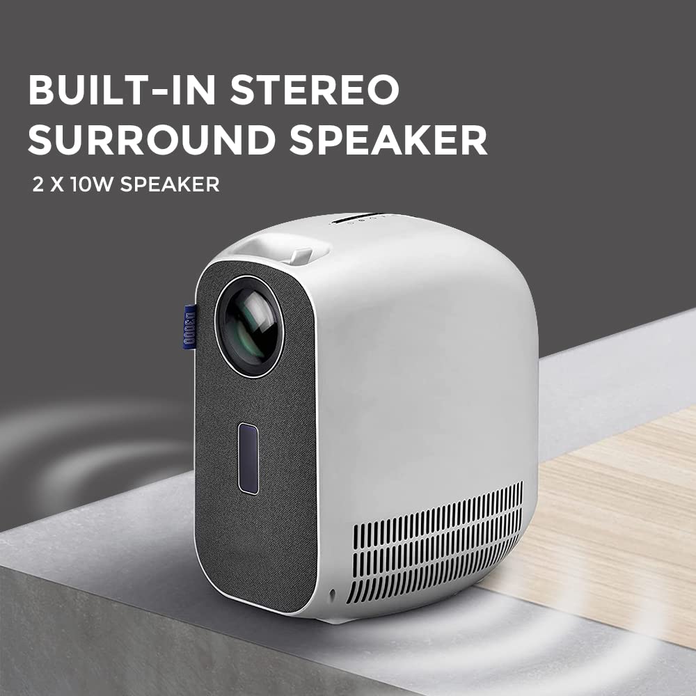 Full HD Projector 4K LED [Screen Size Up to 300