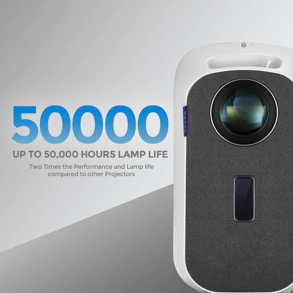 Full HD Projector 4K LED [Screen Size Up to 300