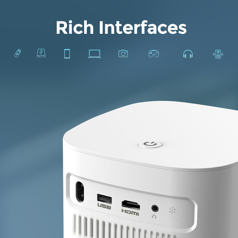 Android Projector |300 ANSI/Screen Size Upto 200