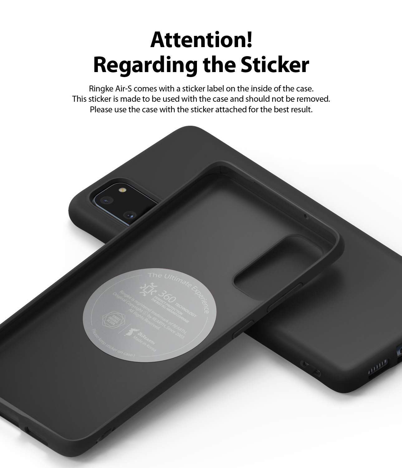 Samsung Galaxy S20 Case Cover| Air-S Series | Black