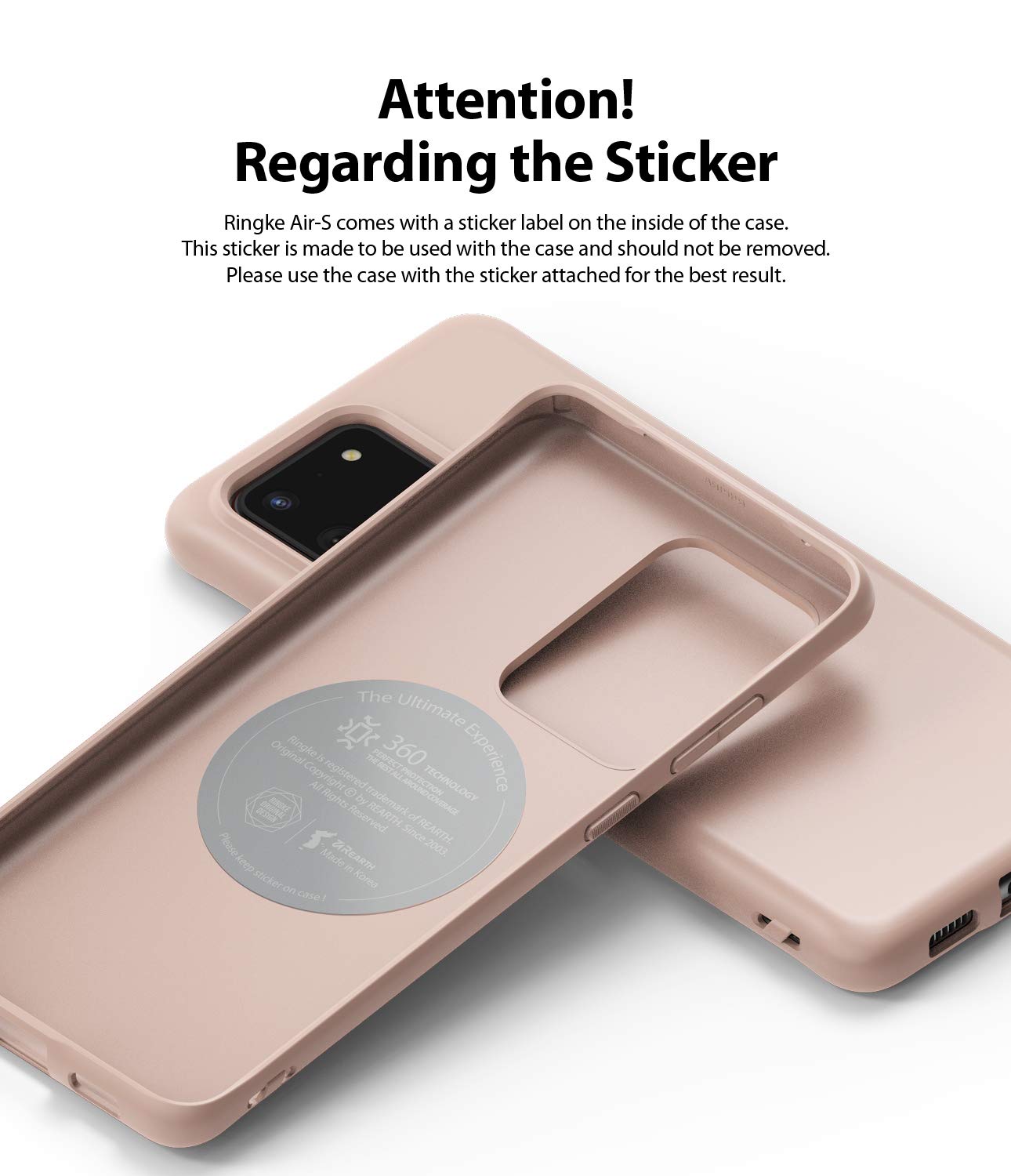 Samsung Galaxy S20 Case Cover| Air-S Series | Pink Sand