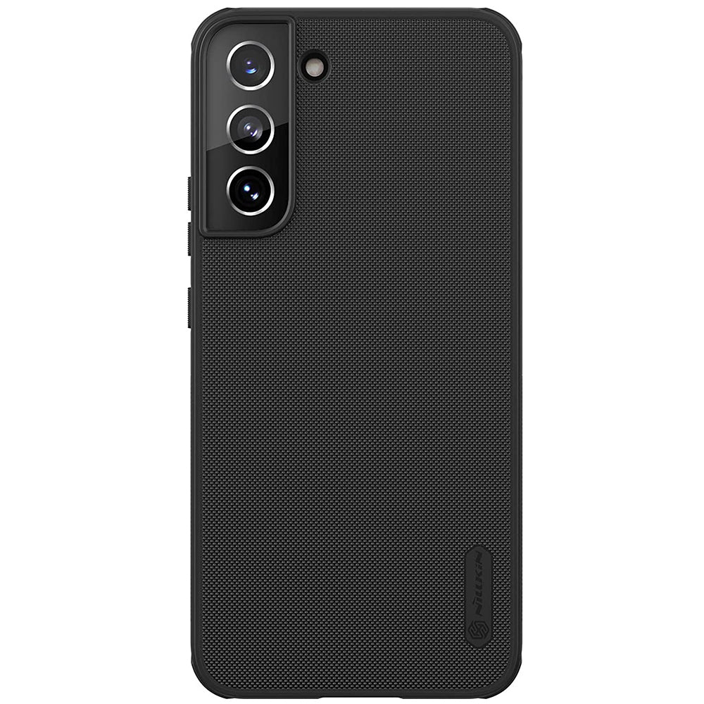 Samsung Galaxy S22 Case | Super Frosted Shield Pro Hard Back Phone Cover | Black