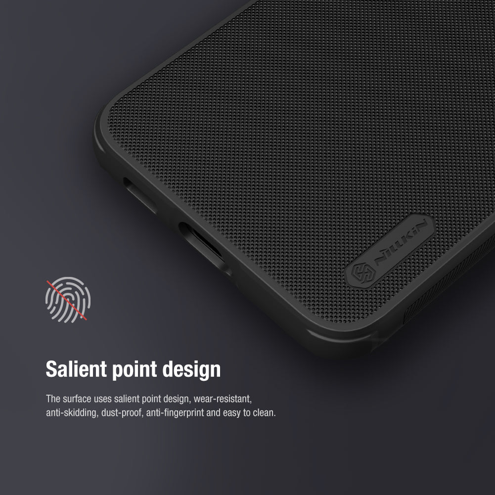 Samsung Galaxy S22 Case | Super Frosted Shield Pro Hard Back Phone Cover | Black