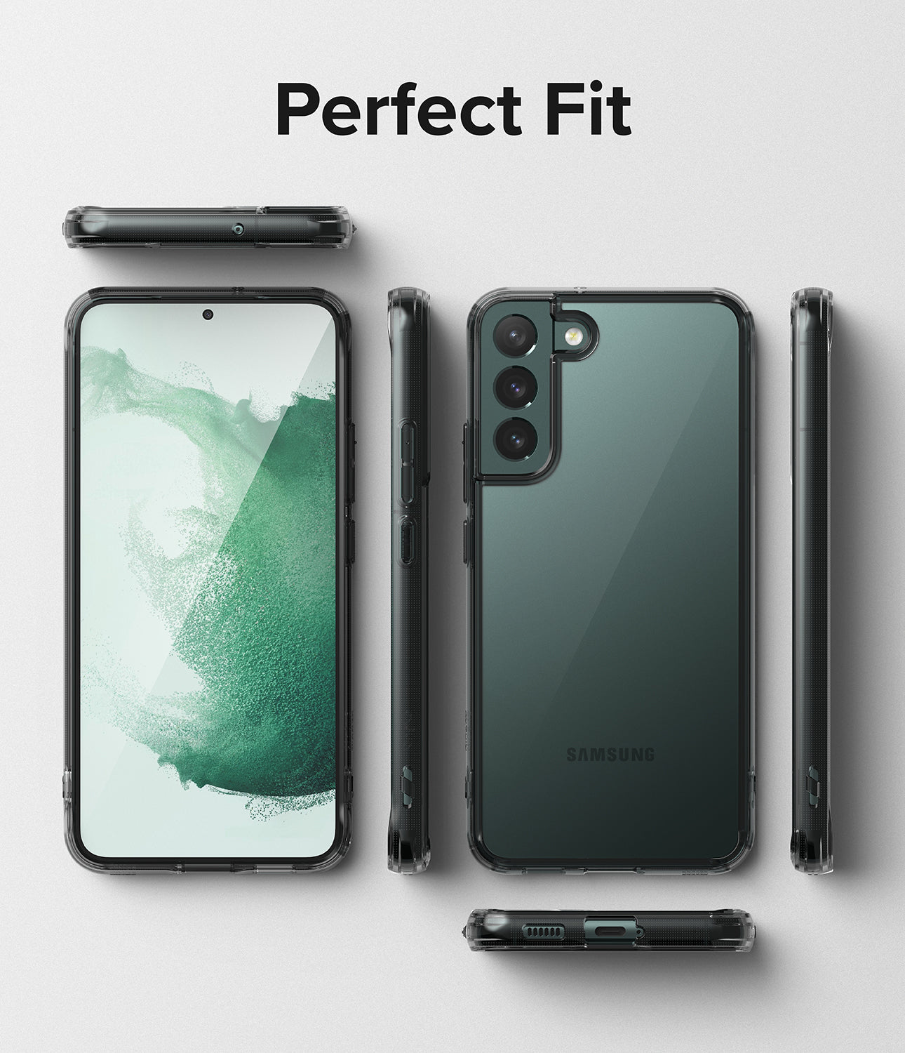 Samsung Galaxy S22 Case Cover| Fusion Series| Matte Clear