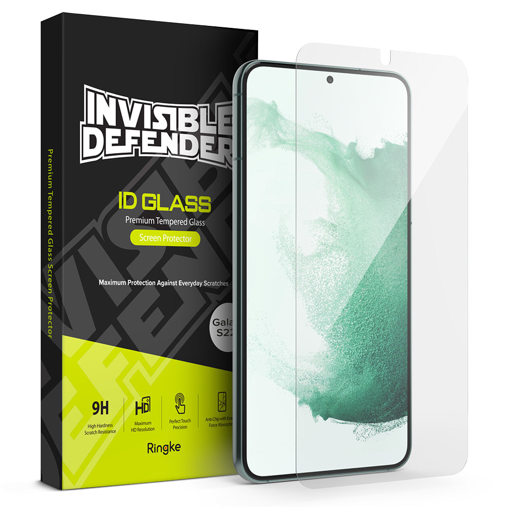 Samsung Galaxy S22 Screen Protector| Invisible Defender Full Coverage| 2 Pack