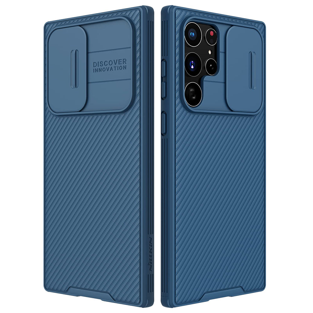 Samsung Galaxy S22 Ultra Case | CamShield Pro Phone Cover | Blue