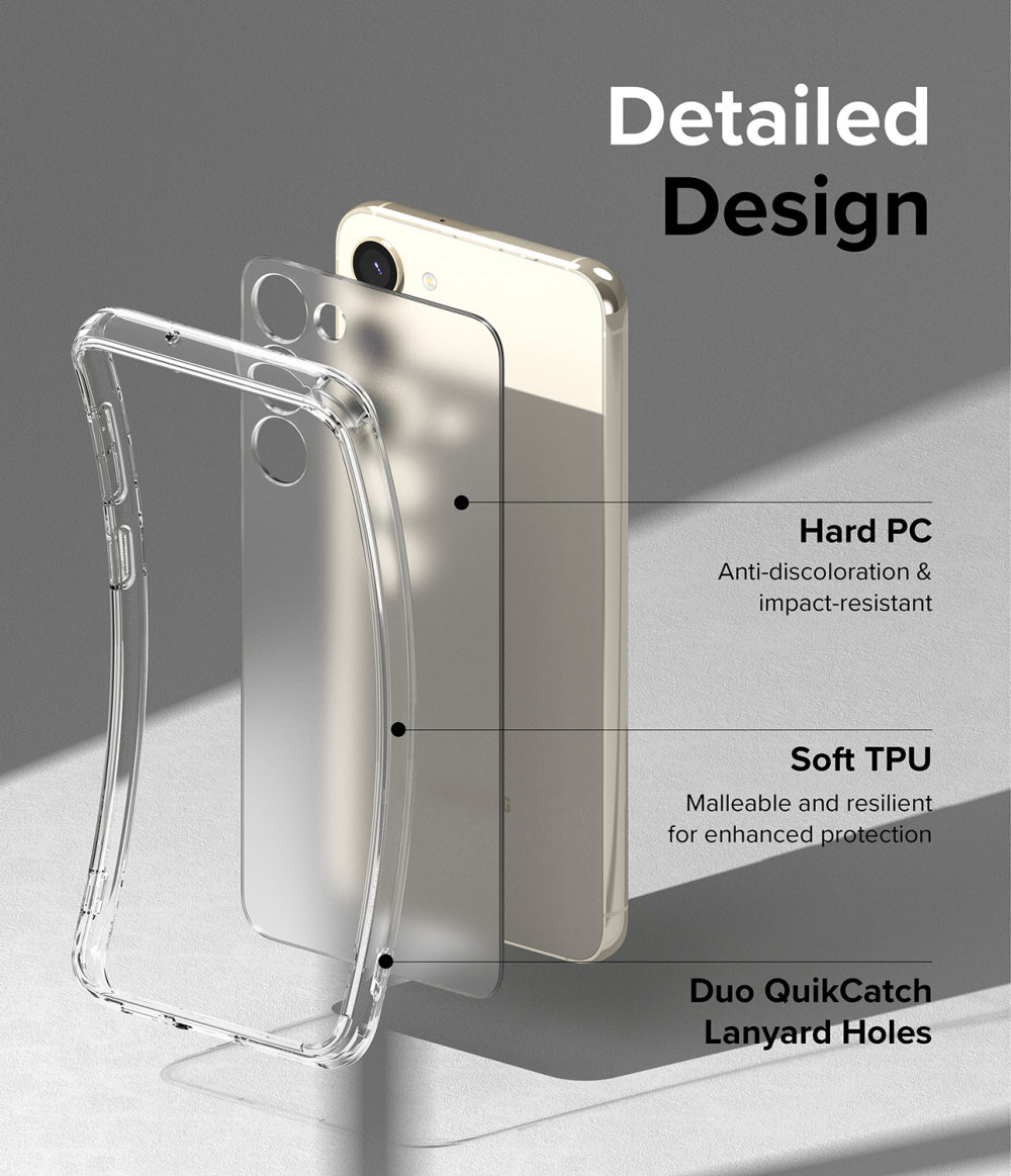 Samsung Galaxy S23 Plus Case Cover | Fusion Series | Matte clear