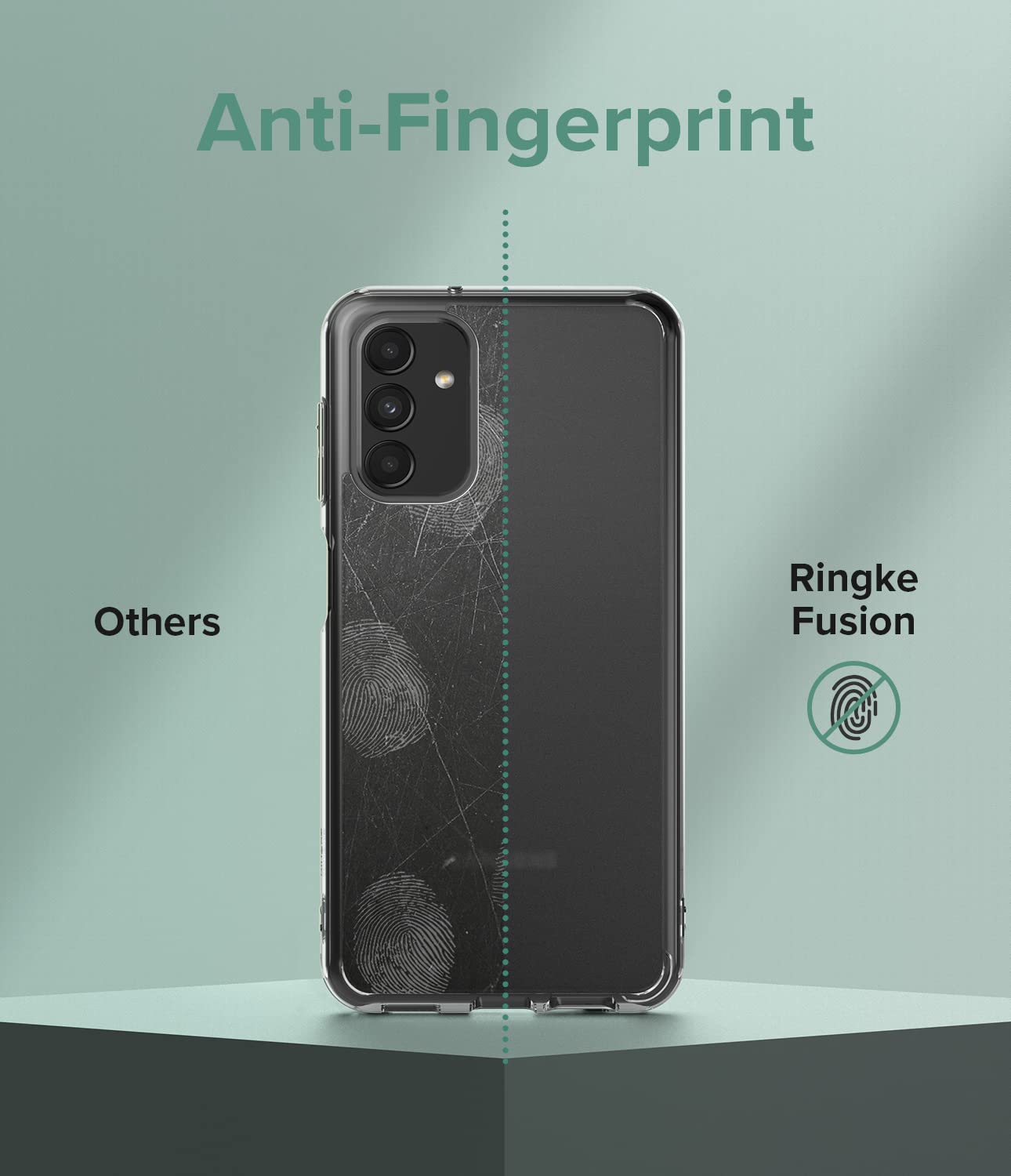 Samsung Galaxy A13 5G Case Cover| Fusion Series| Matte Clear