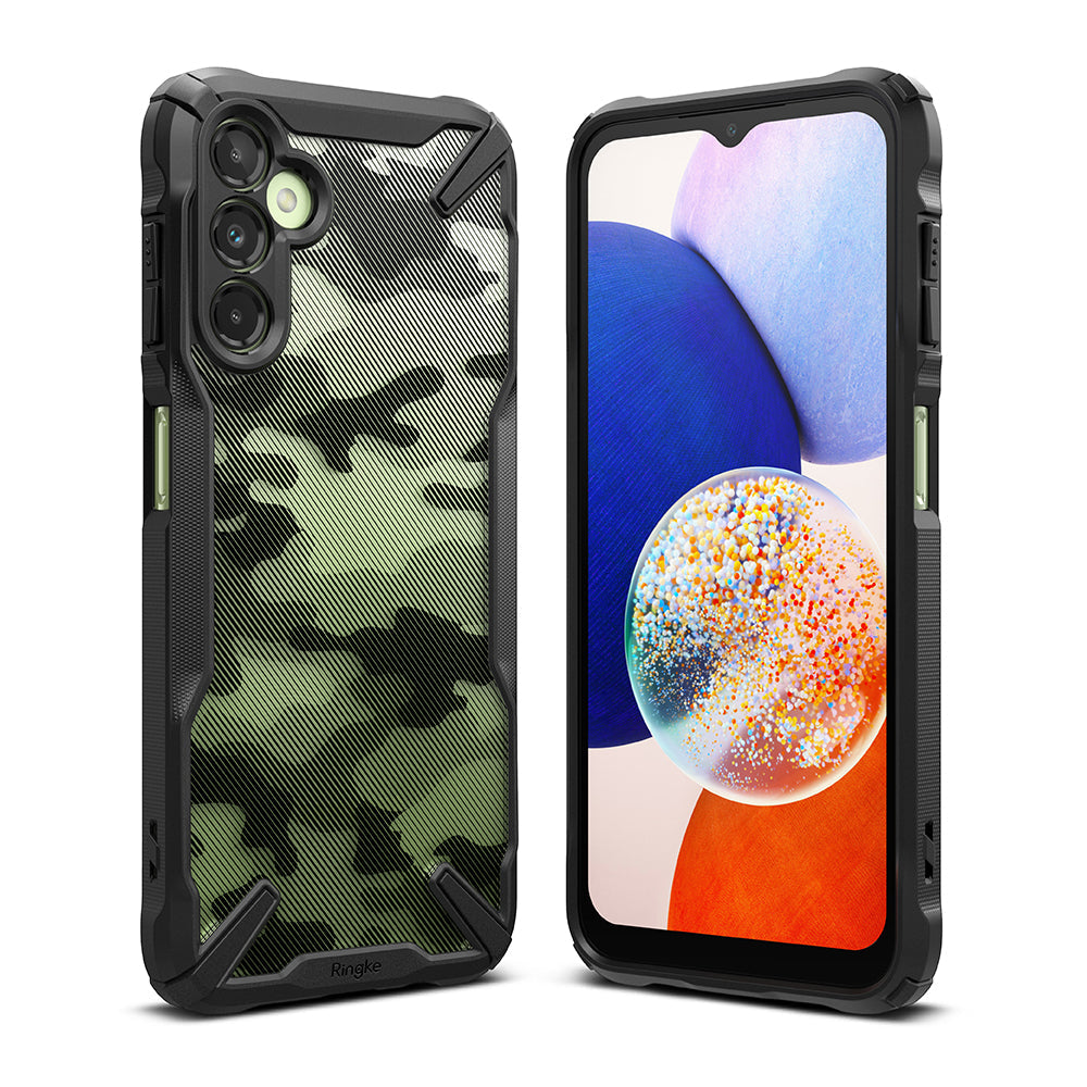 Samsung Galaxy A14 4G / 5G Case | Fusion-X Series | Camo Black