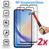 Pack Of 2 for Samsung Galaxy A34 5G Screen Protector | Tempered Glass Screen Protector - Black