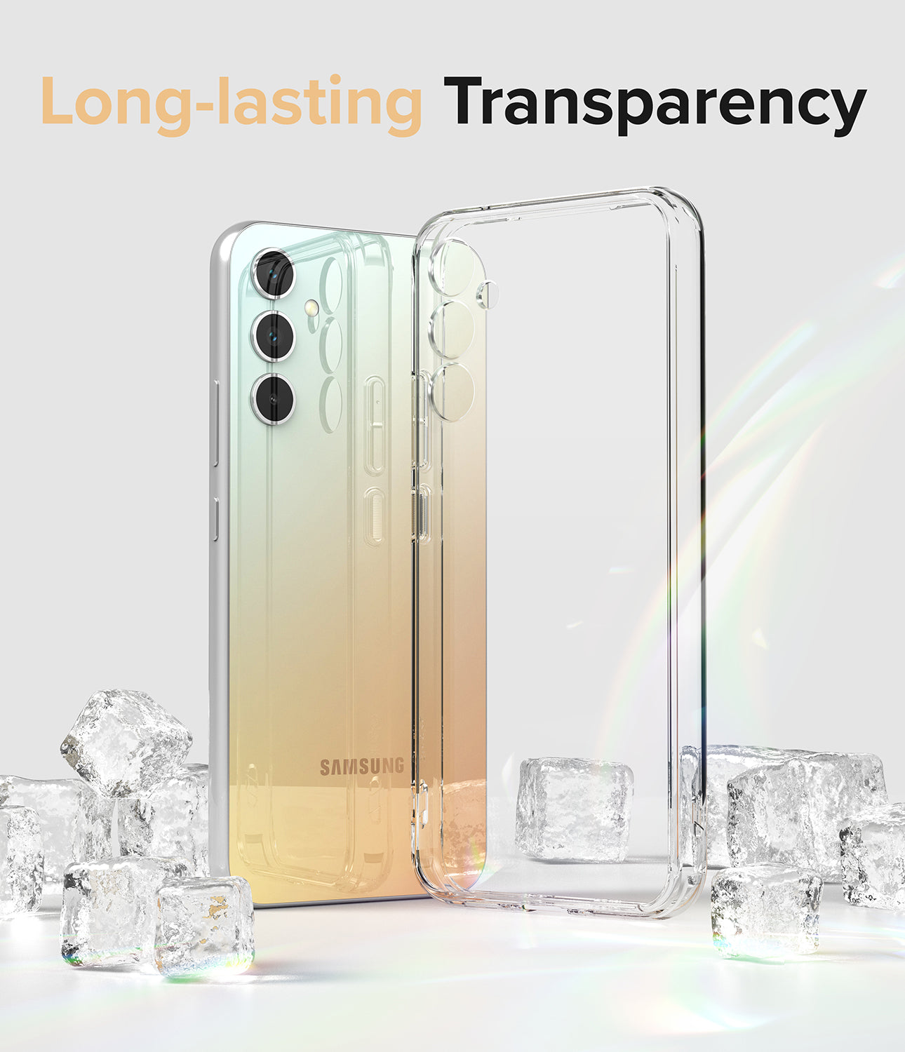 Samsung Galaxy A34 5G Case | Fusion Series | Clear
