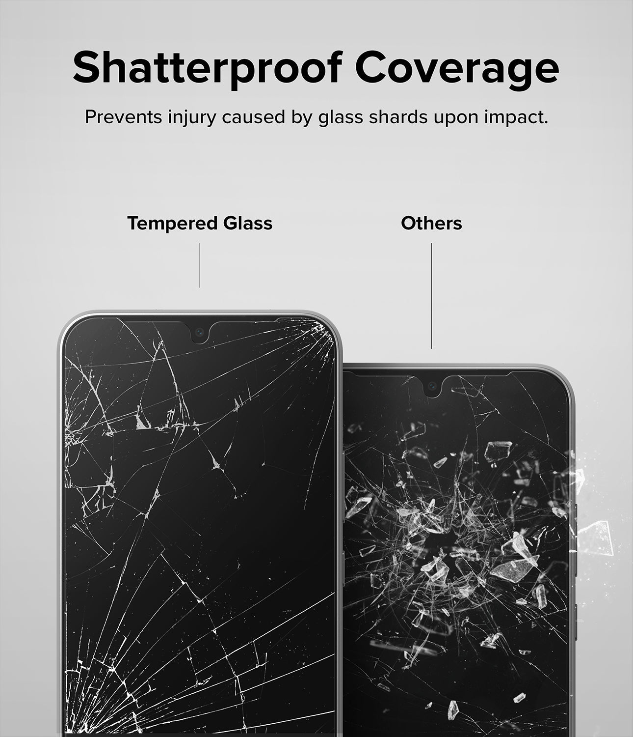 Samsung Galaxy A34 Screen Protector | Full Cover Tempered Glass Protector | Pack Of 2