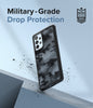 Samsung Galaxy A53 5G Case Cover| Fusion Series| Matte Camo Black