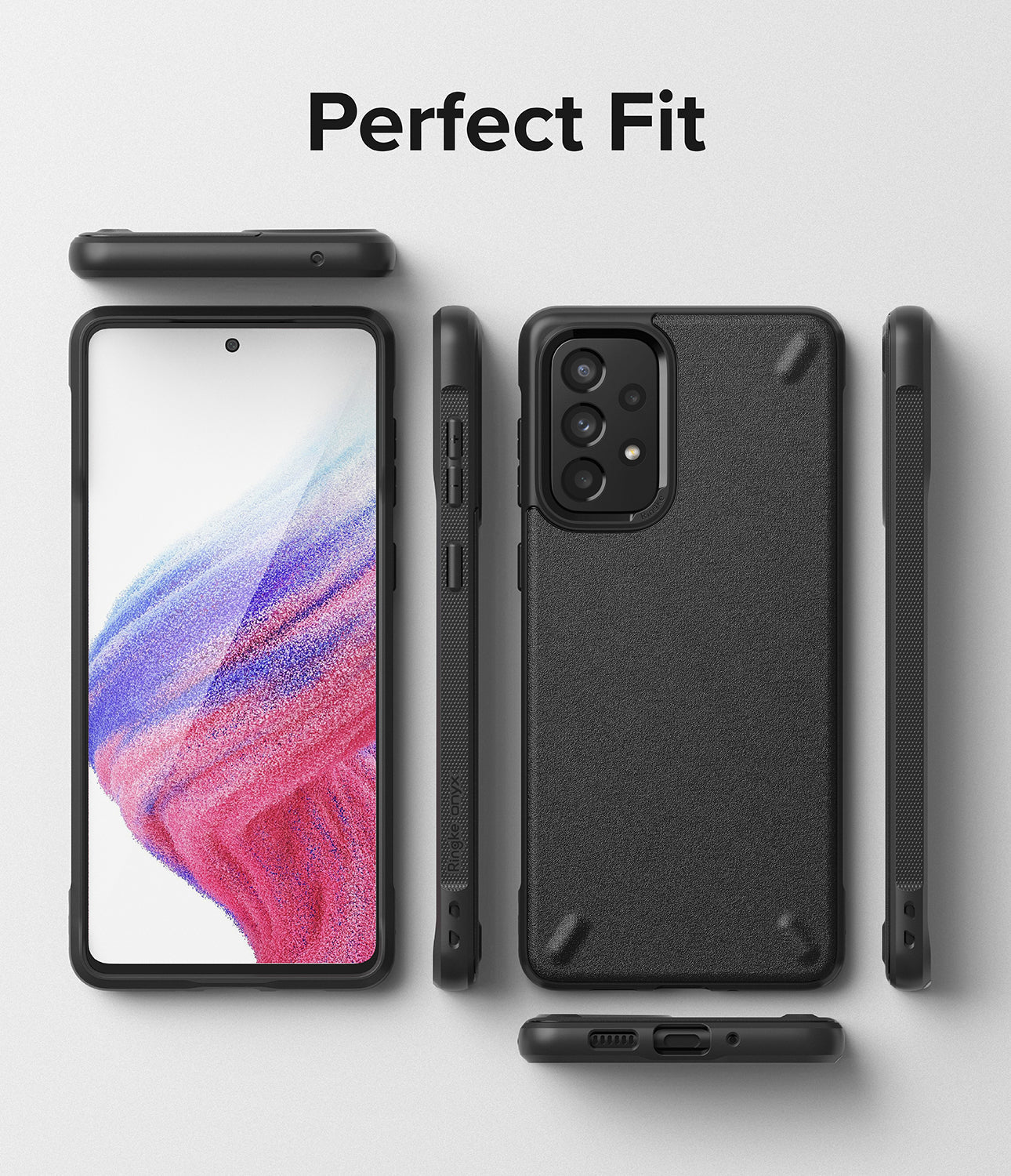 Samsung Galaxy A53 5G Case Cover| Onyx Series| Black