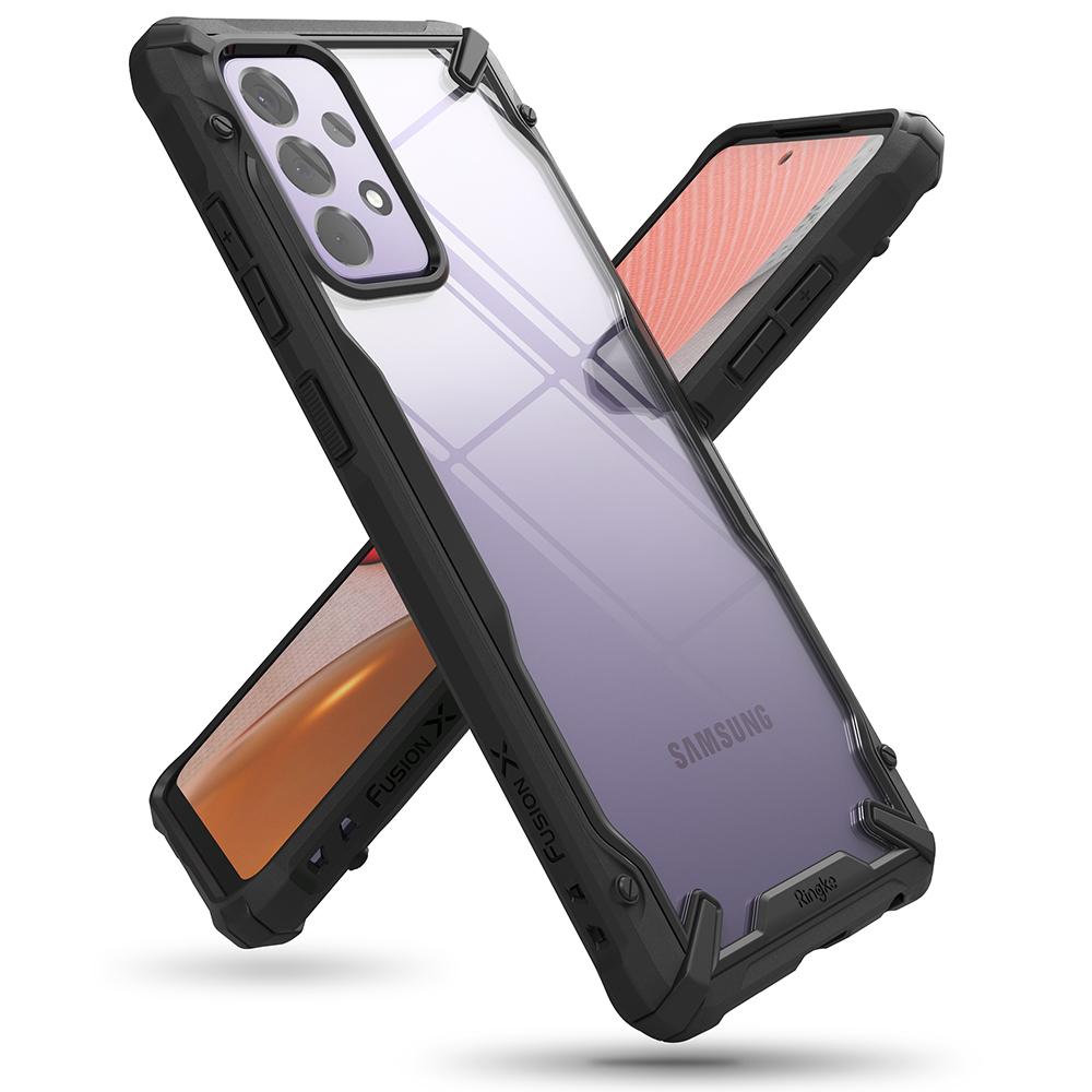 Samsung A72 5G Ringke Fusion X Case Black