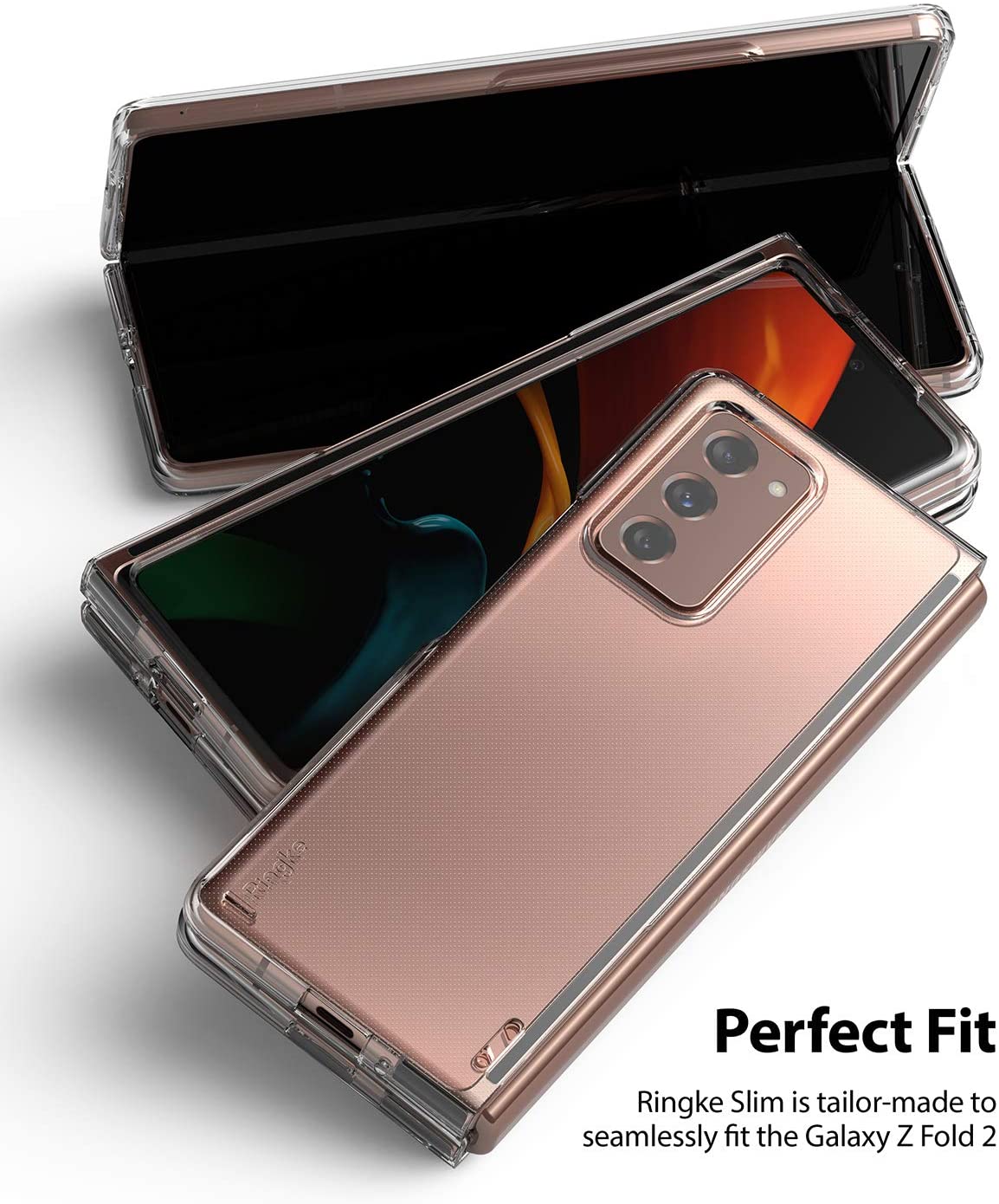 Samsung Z Fold 2 Ringke Slim Case Clear