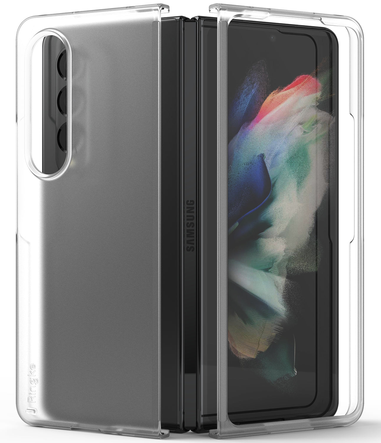 Samsung Galaxy Z Fold 4 Case Cover| Slim Series| Matte Clear