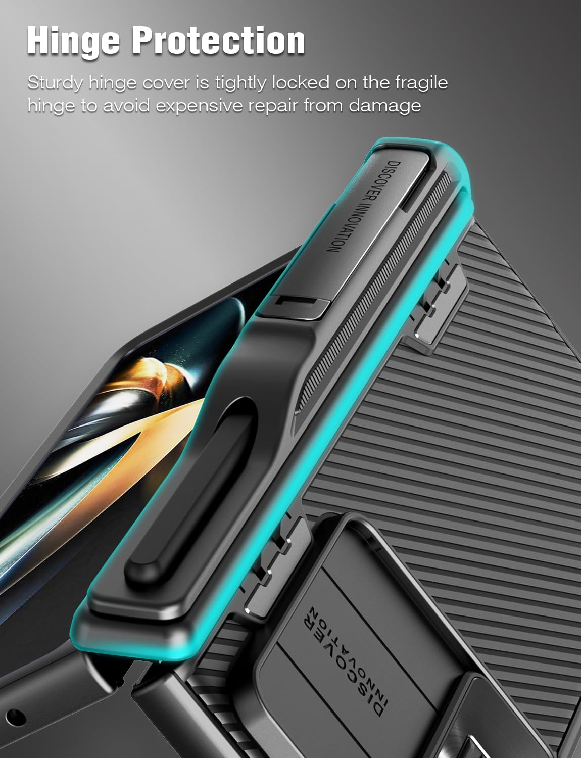 Samsung Galaxy Z Fold 5 5G Case Cover | Camshield Pro Series | Green