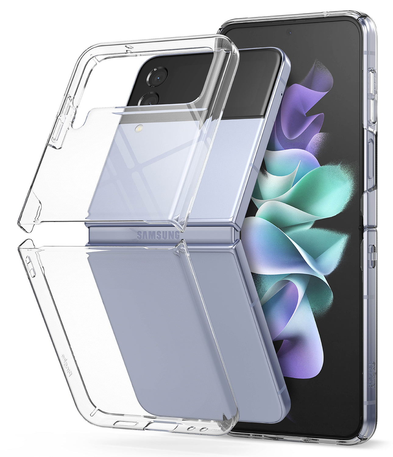 Samsung Galaxy Z Fold 4 Case Cover| Slim Series| Clear