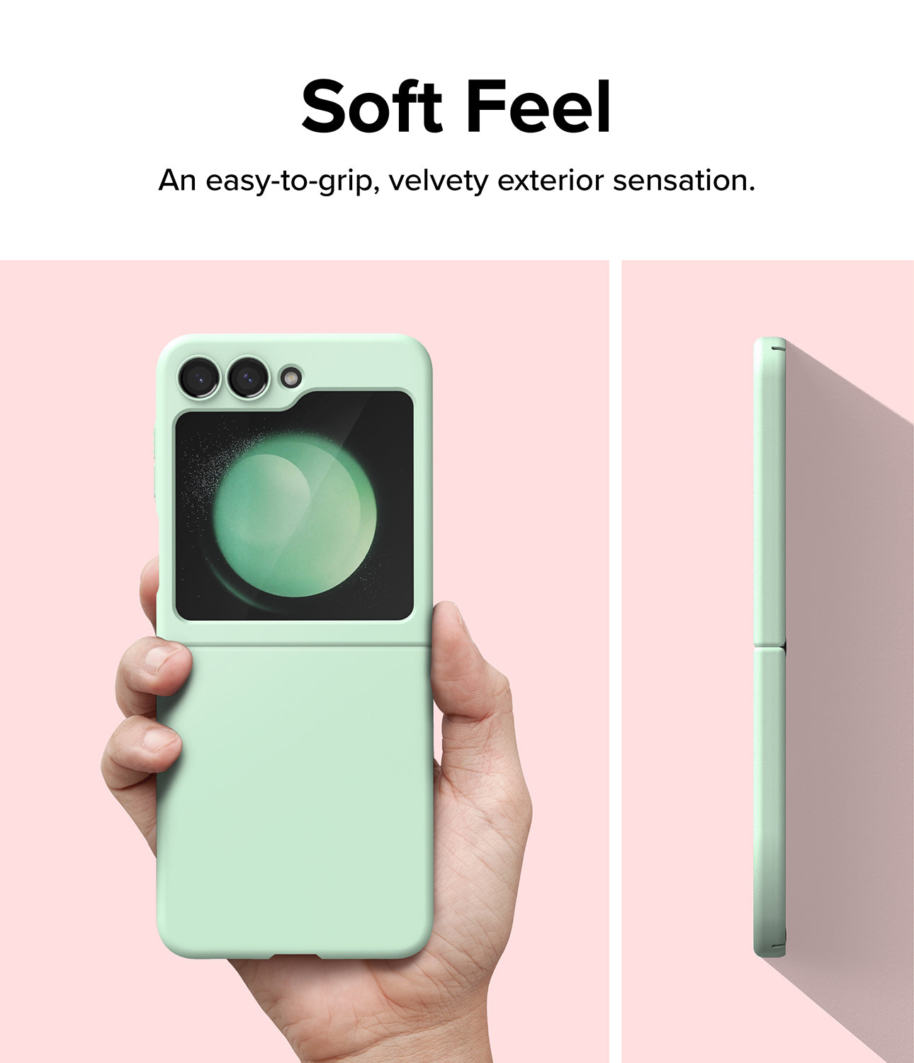 Samsung Galaxy Z Flip 5 Case Cover |Slim Magnetic Series |Mint