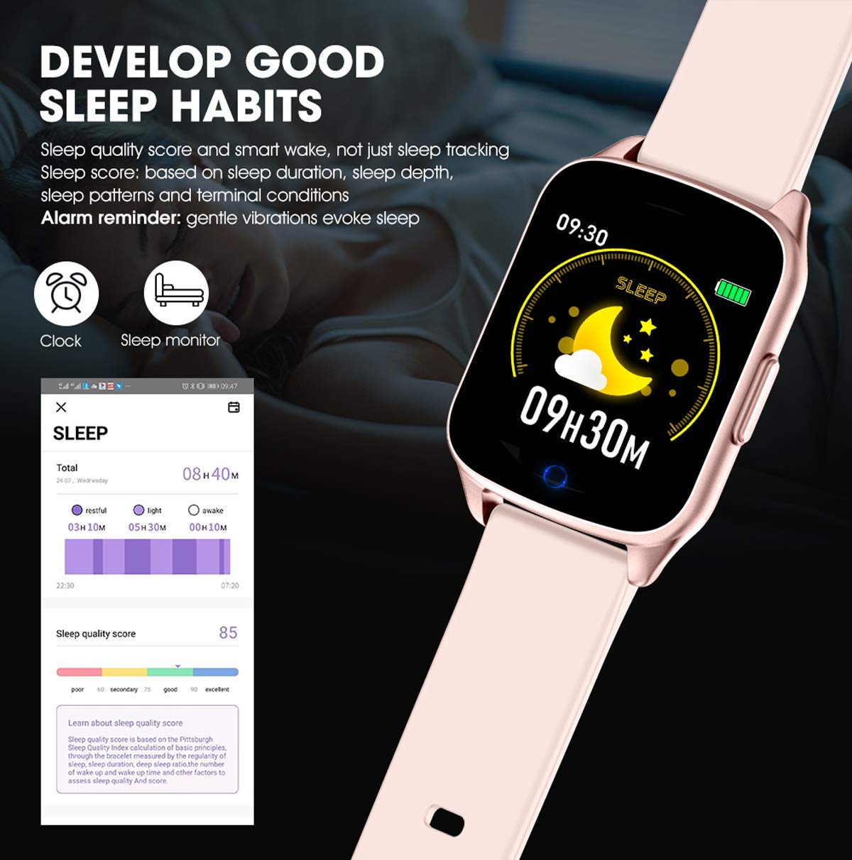 Wownect KW17 Pro Pink