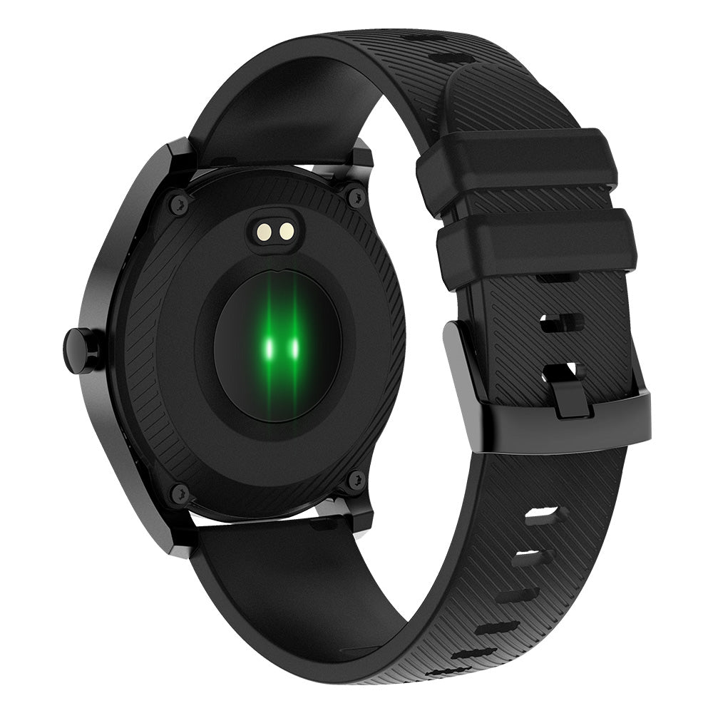 KW11 AMOLED 1.2'' Touch Screen IP68 Waterproof Smartwatch Fitness Tracker with Multi-Sport Mode Heart Rate Sensor Pedometer Compass Real Time