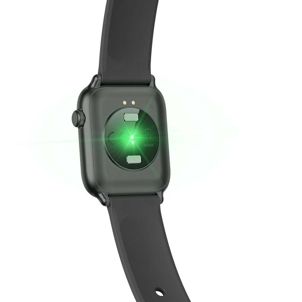 Smartwatch Fitness Tracker with Body Temperature Sensor Heart Rate Blood Pressure Monitor Sleep Tracker App Notifications Push